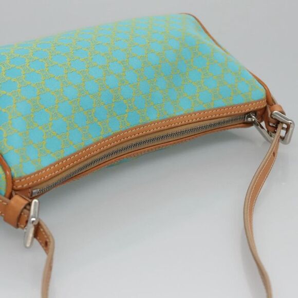 Pre Loved Celine Macadam Women Blue Clutches - Picture 6 of 8